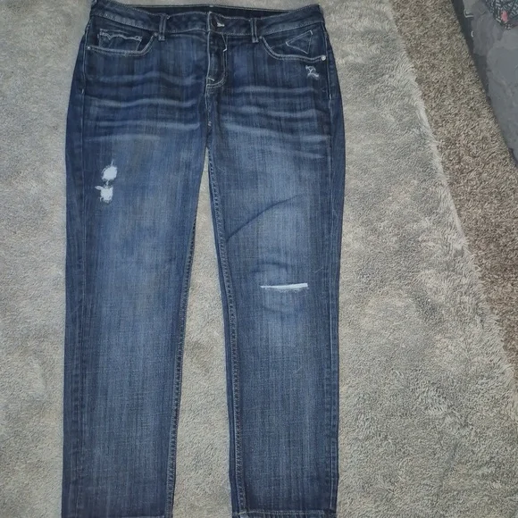 Vigoss Distressed Blue Jeans - Picture 2 of 16